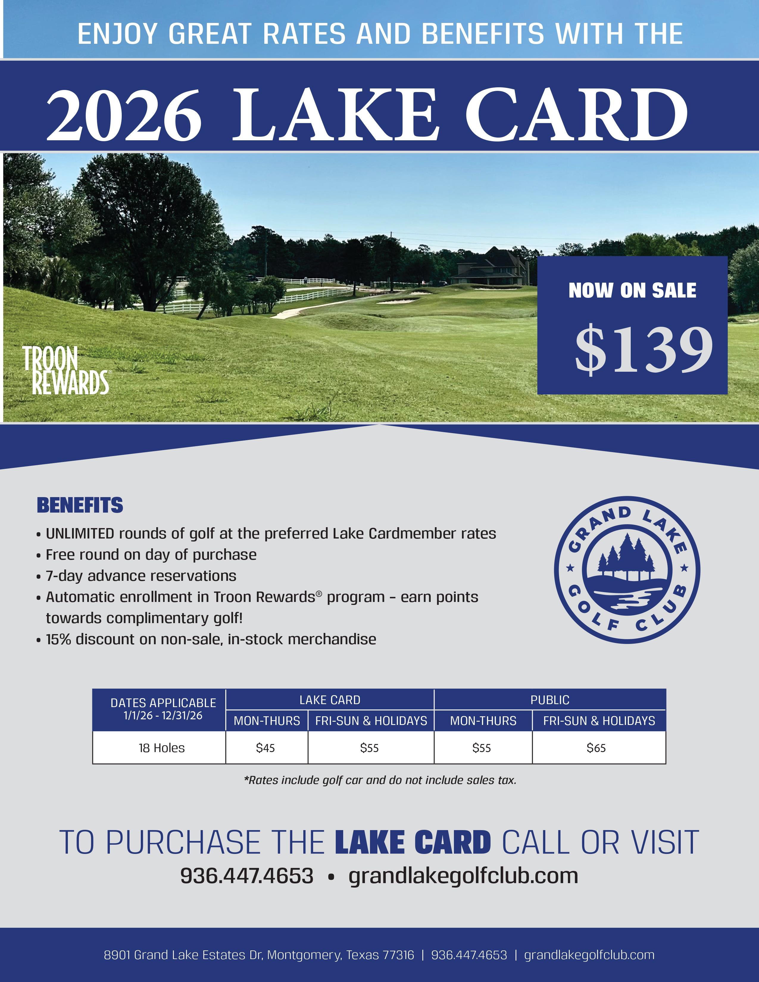 2026 Lake Card